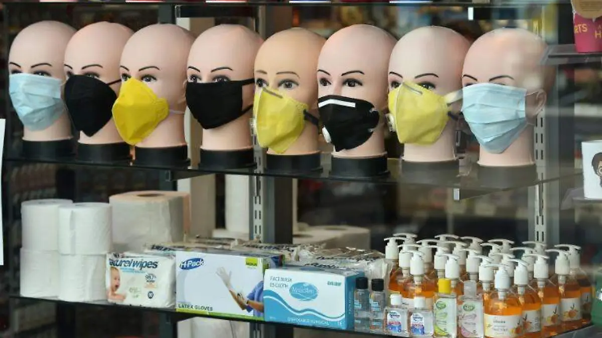 mascarillas AFP